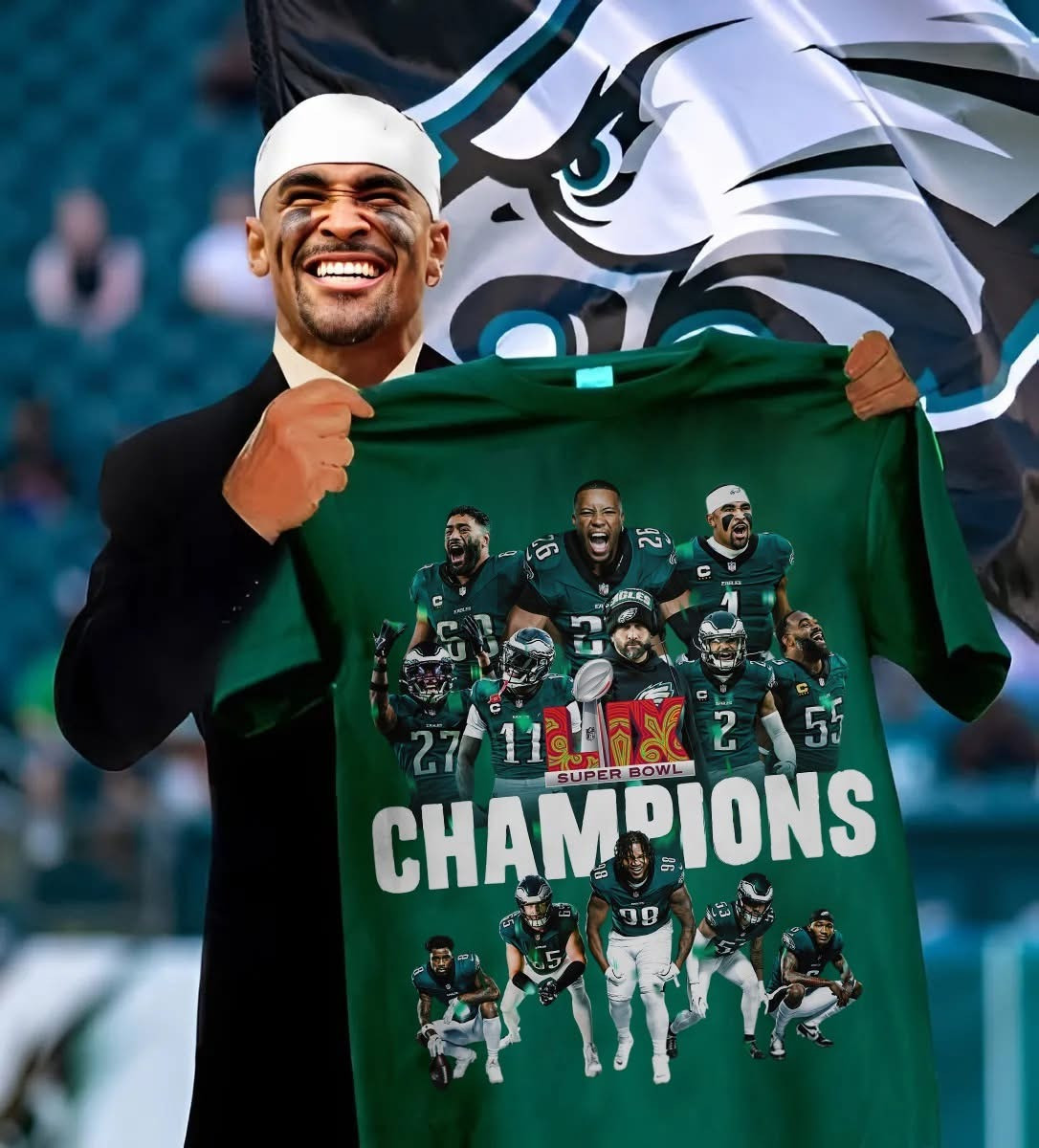 Philadelphia Eagles Super Bowl LIX Champions Shirt Legends Philly Eagles Super Bowl Merch Oregontrailrvpk Shirt