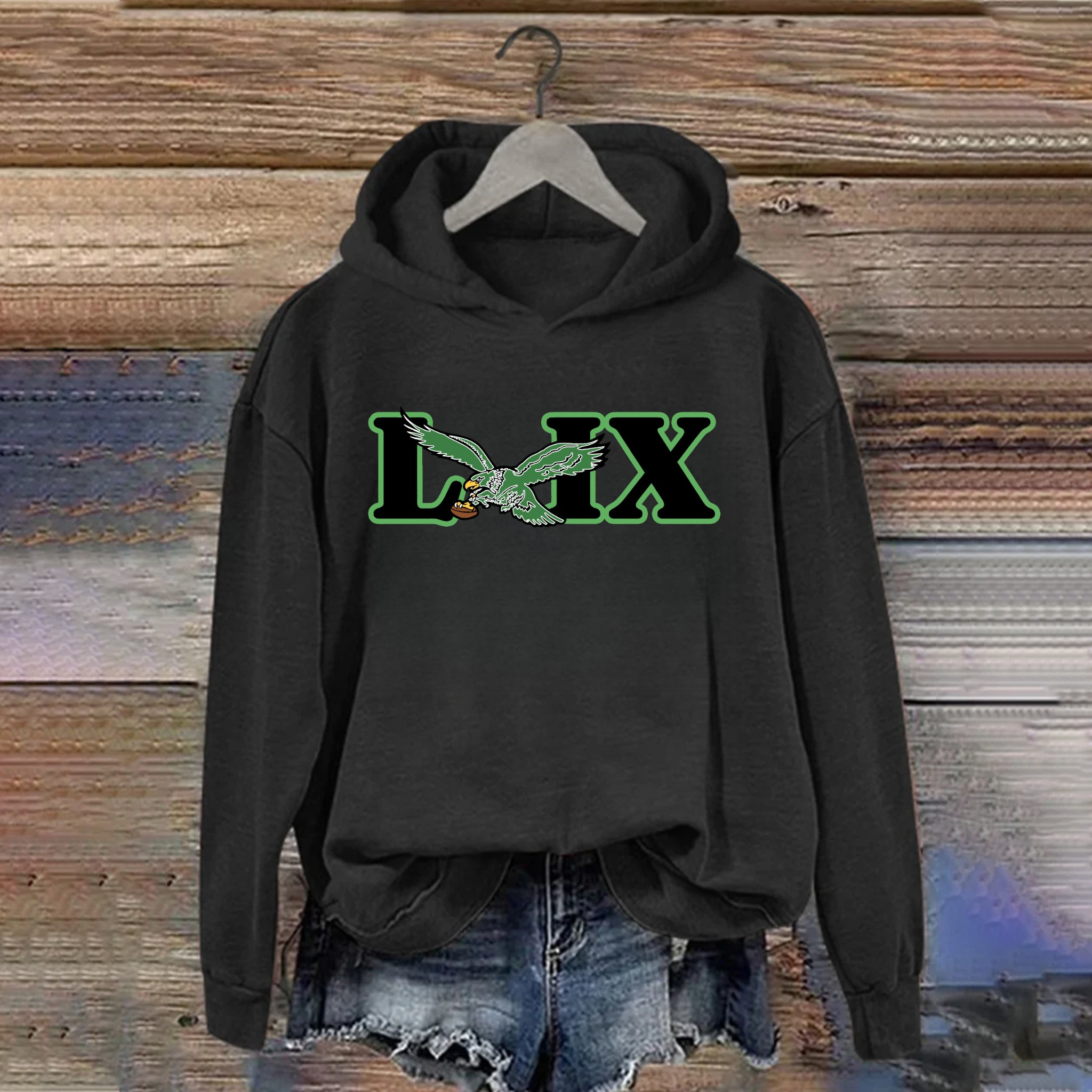 Philadelphia Eagles Super Bowl LIX Hoodie Go Birds Football Philly Eagles
