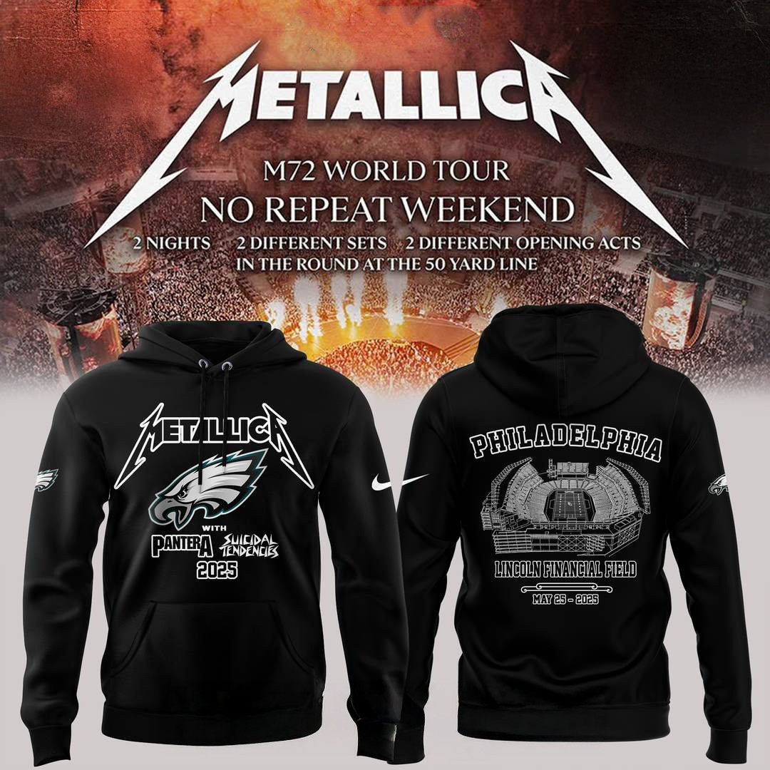 Philadelphia Eagles x M-72 World Tour 2025 Special Hoodie Gift For Philadelphia Eagles Fans