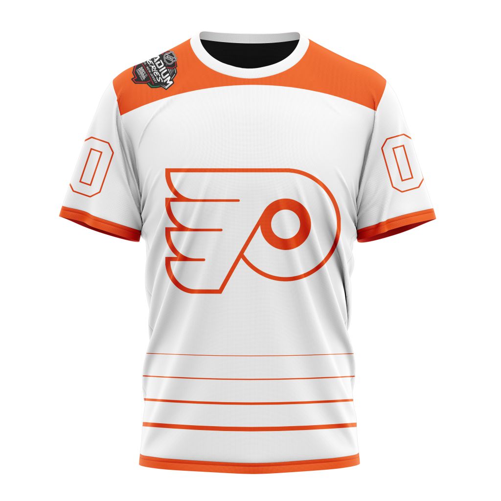 Philadelphia Flyers 2024 Stadium Series Design Concept Kits Personalized Name And Number T-Shirt Oregontrailrvpk Shirt