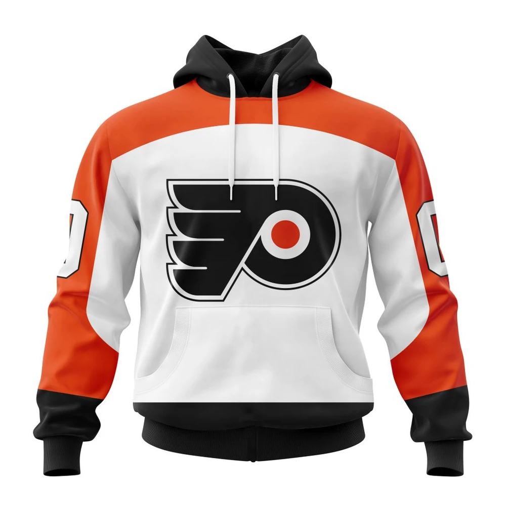 Philadelphia Flyers Away Kits All Over Print Hoodie Style 98956