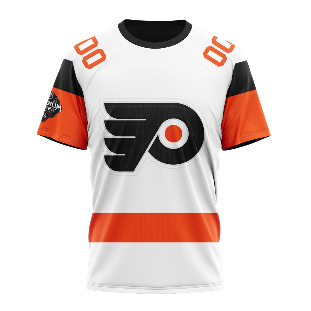Philadelphia Flyers Personalized 2024 Stadium Series Personalized Name And Number T-Shirt Oregontrailrvpk Shirt