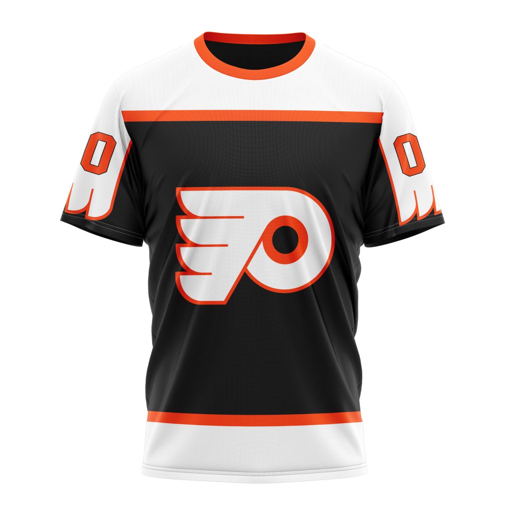 Philadelphia Flyers Personalized Alternate Concepts Kits 01 Personalized Name And Number T-Shirt Oregontrailrvpk Shirt