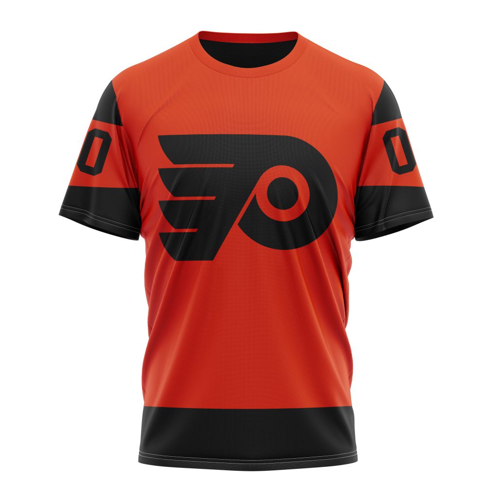 Philadelphia Flyers Special Bold Design 02 Personalized Name And Number T-Shirt Oregontrailrvpk Shirt