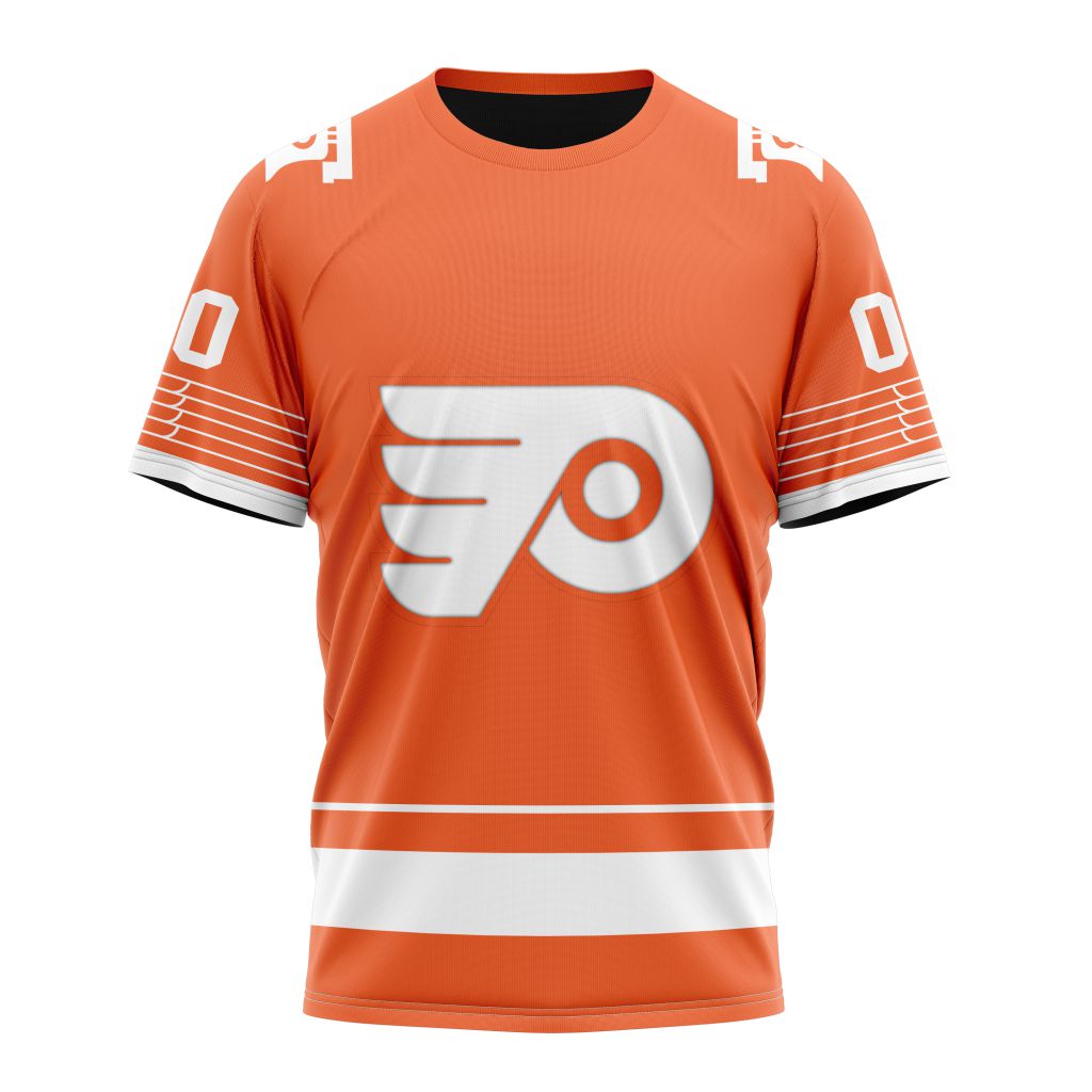 Philadelphia Flyers Special Two-tone Design 01 Personalized Name And Number T-Shirt Oregontrailrvpk Shirt
