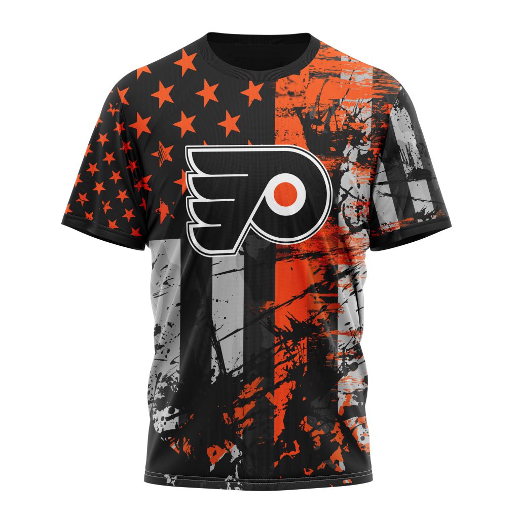 Philadelphia Flyers Specialized Jersey For America Personalized Name And Number T-Shirt Oregontrailrvpk Shirt