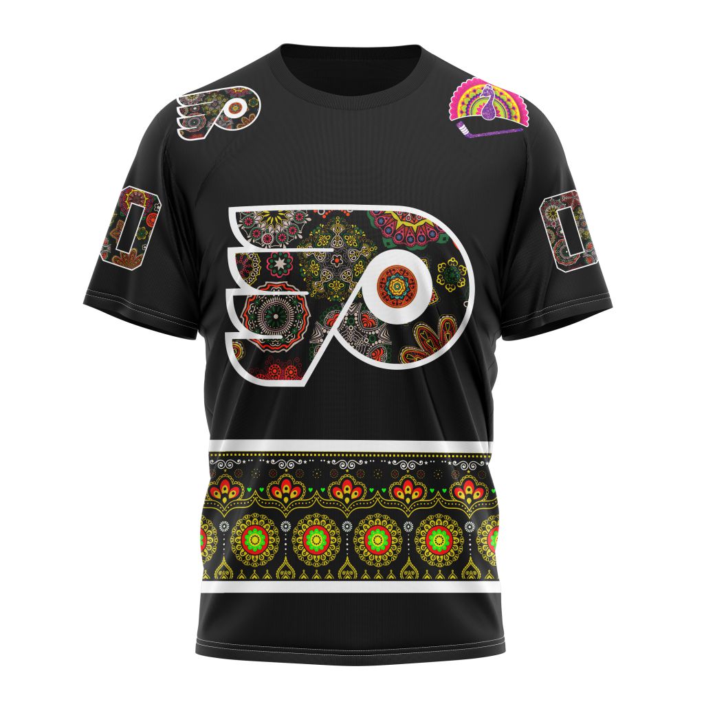 Philadelphia Flyers Specialized Jersey Hockey For All Diwali Festival Personalized Name And Number T-Shirt Oregontrailrvpk Shirt