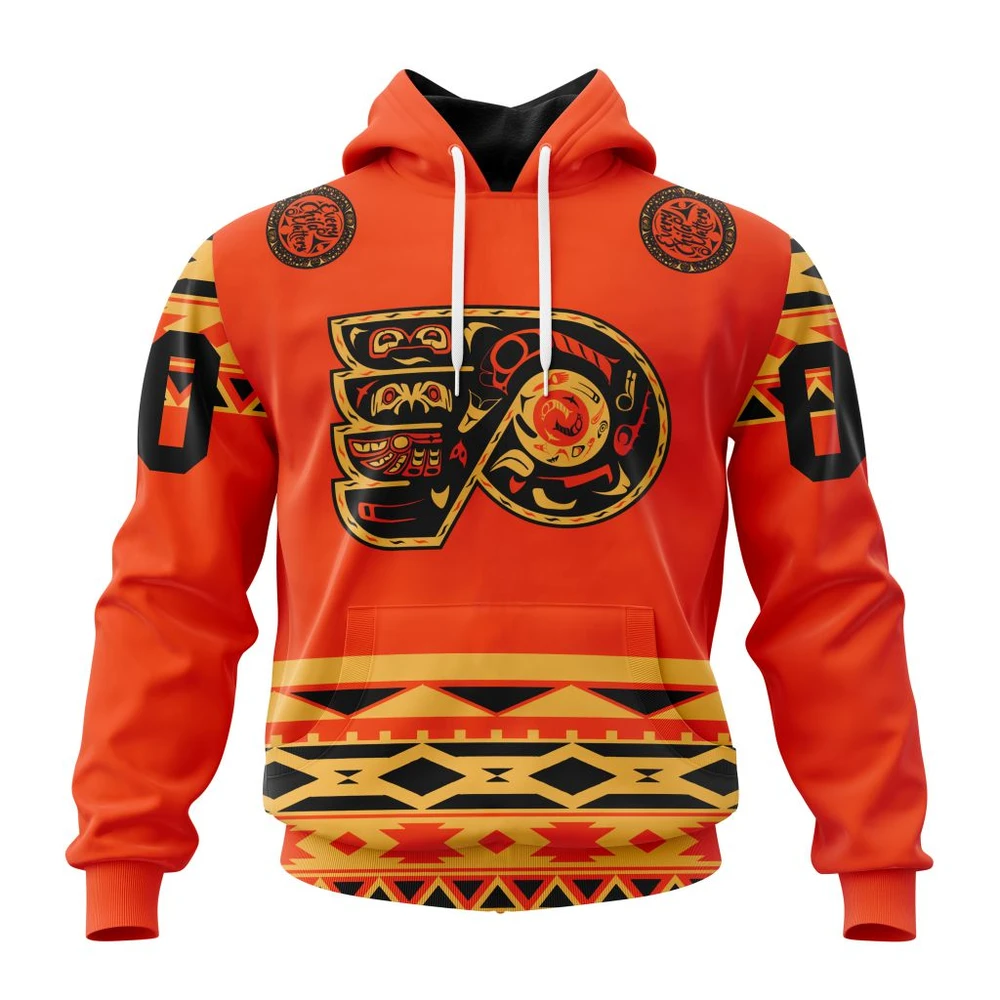 Philadelphia Flyers Specialized National Day For Truth And Reconciliation All Over Print Hoodie Style 19951