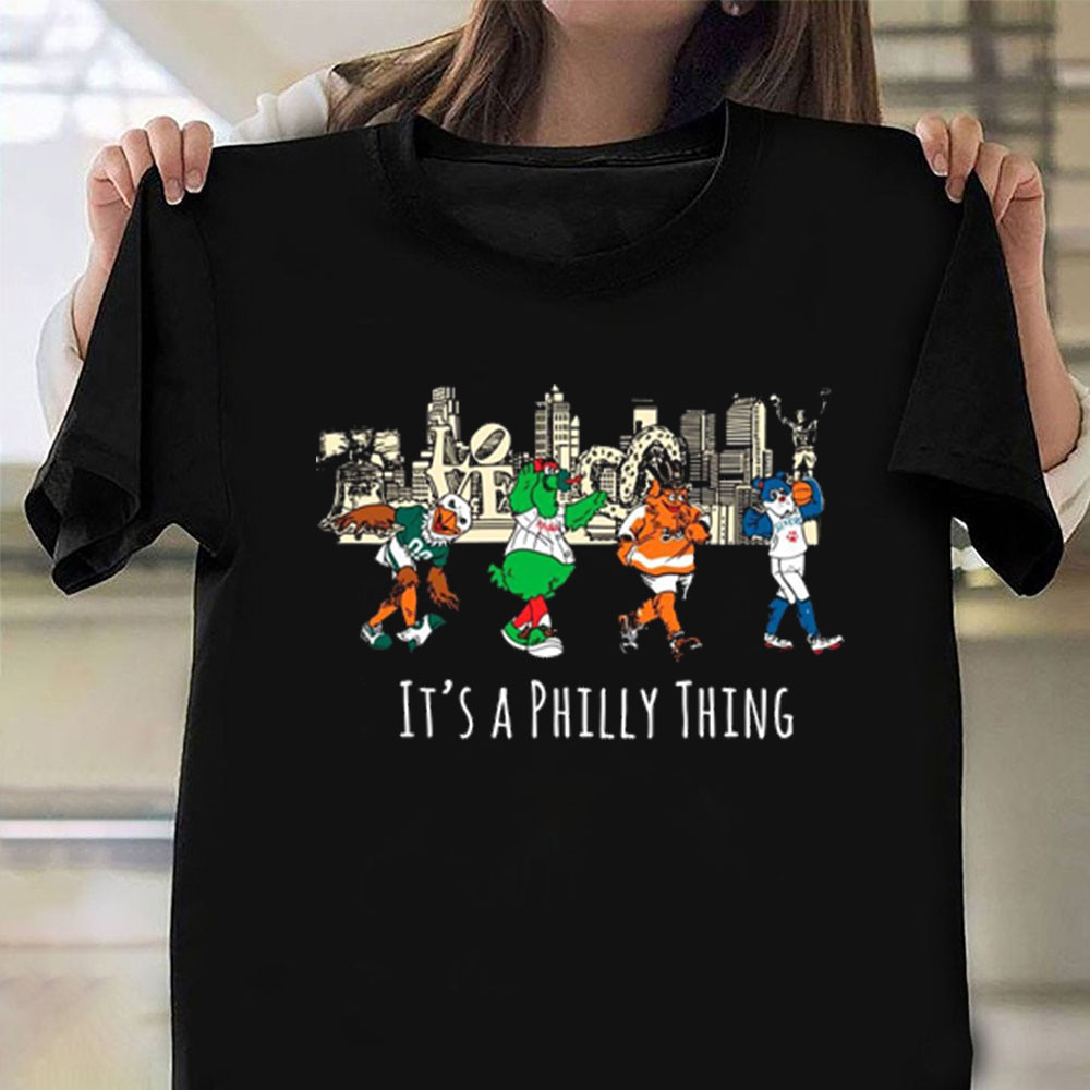 Philadelphia Hockey Gritty T-Shirt It's A Philly Thing Shirt Gifts Oregontrailrvpk Shirt