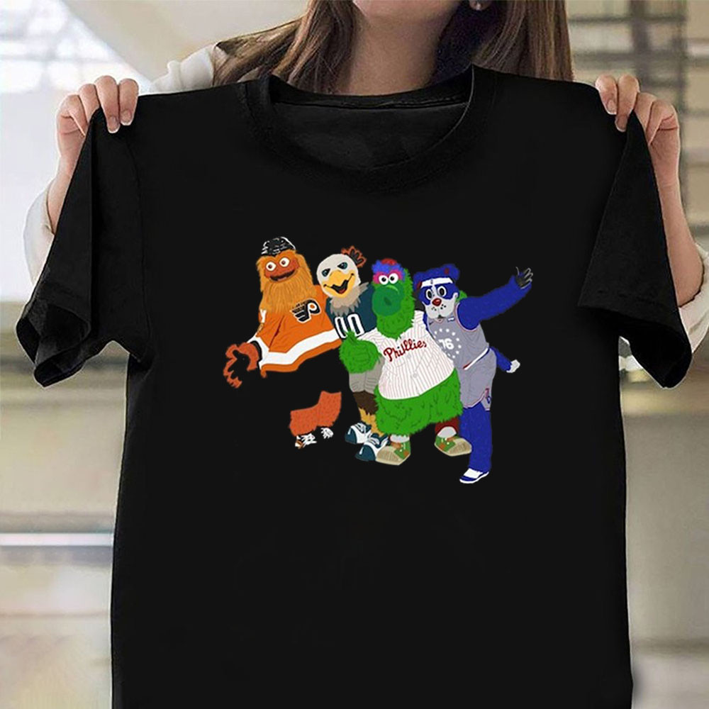 Philadelphia Hockey Gritty T-Shirtports Team Shirt Gifts For Hockey Fans Oregontrailrvpk Shirt