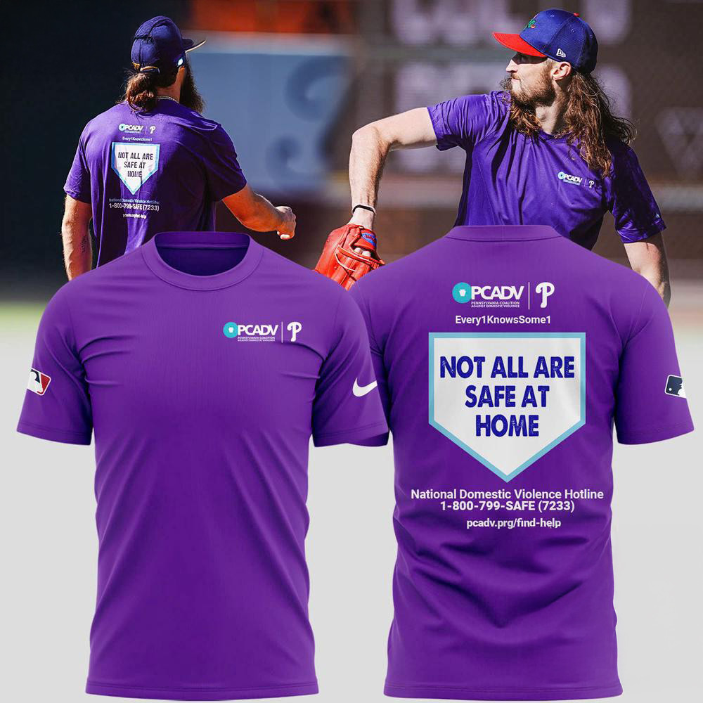 Philadelphia Phillies Limited Edition Domestic Violence Awareness Shirt Baseball Oregontrailrvpk Shirt