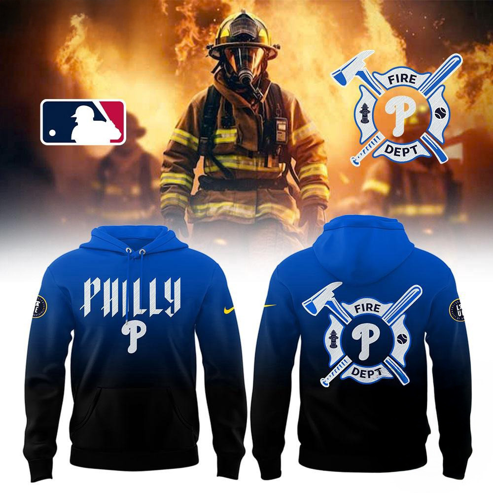 Philadelphia Phillies x Firefighter Appreciation Night 2025 Hoodie Gift For Basketball Lover