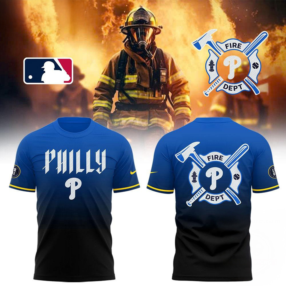 Philadelphia Phillies x Firefighter Appreciation Night 2025 Shirt Gift For Basketball Lover Oregontrailrvpk Shirt