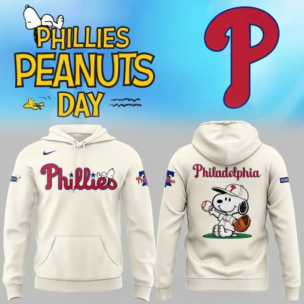 Philadelphia Phillies x Peanuts Snoopy Special Hoodie Cool Baseball Gifts