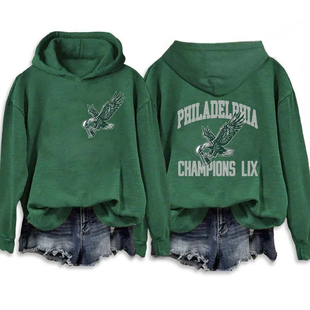 Philadelphia Super Bowl Champions Hoodie 2025 Merch Best Gifts For Eagles Fans