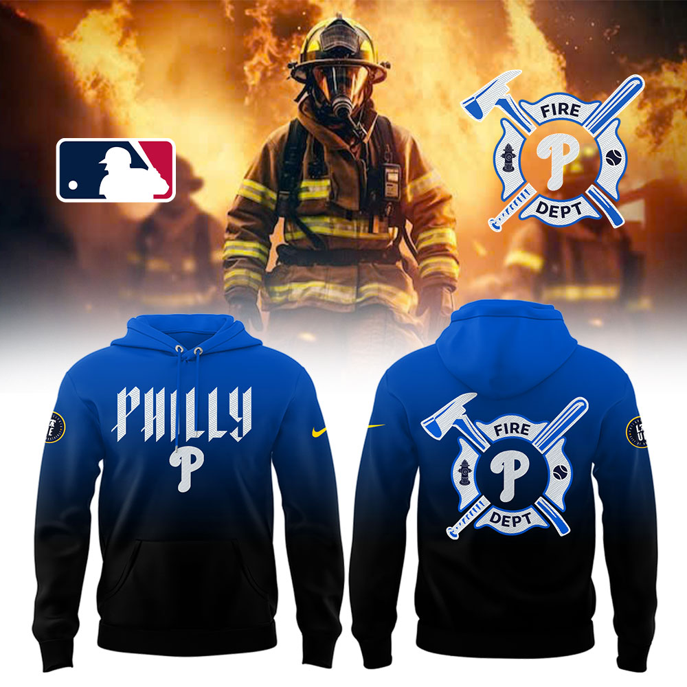 Phillies x Firefighter Appreciation Night Hoodie