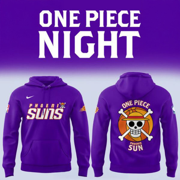 Phoenix Suns x One Piece Special NBA Hoodie Good Gifts For Basketball Fans