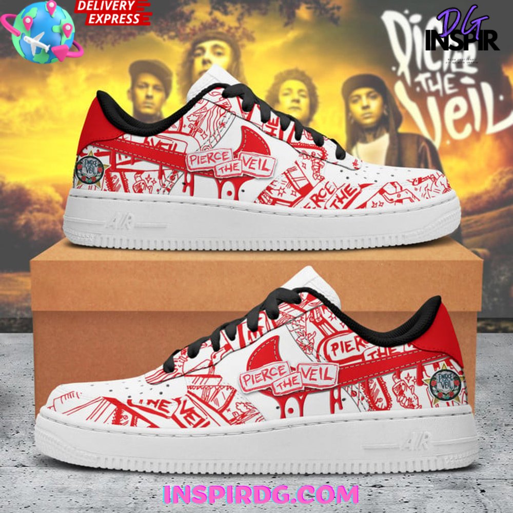 Pierce The Veil Collab Air Force 1