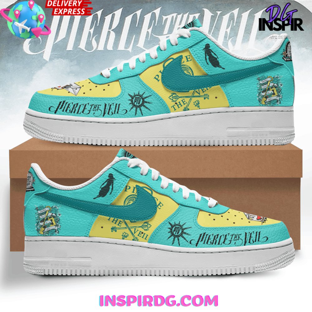 Pierce The Veil Collab Limited Edition Air Force 1