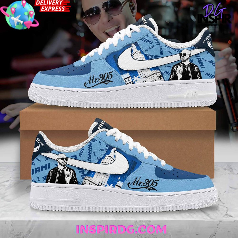 Pitbull Rapper Limited Edition Air Force 1