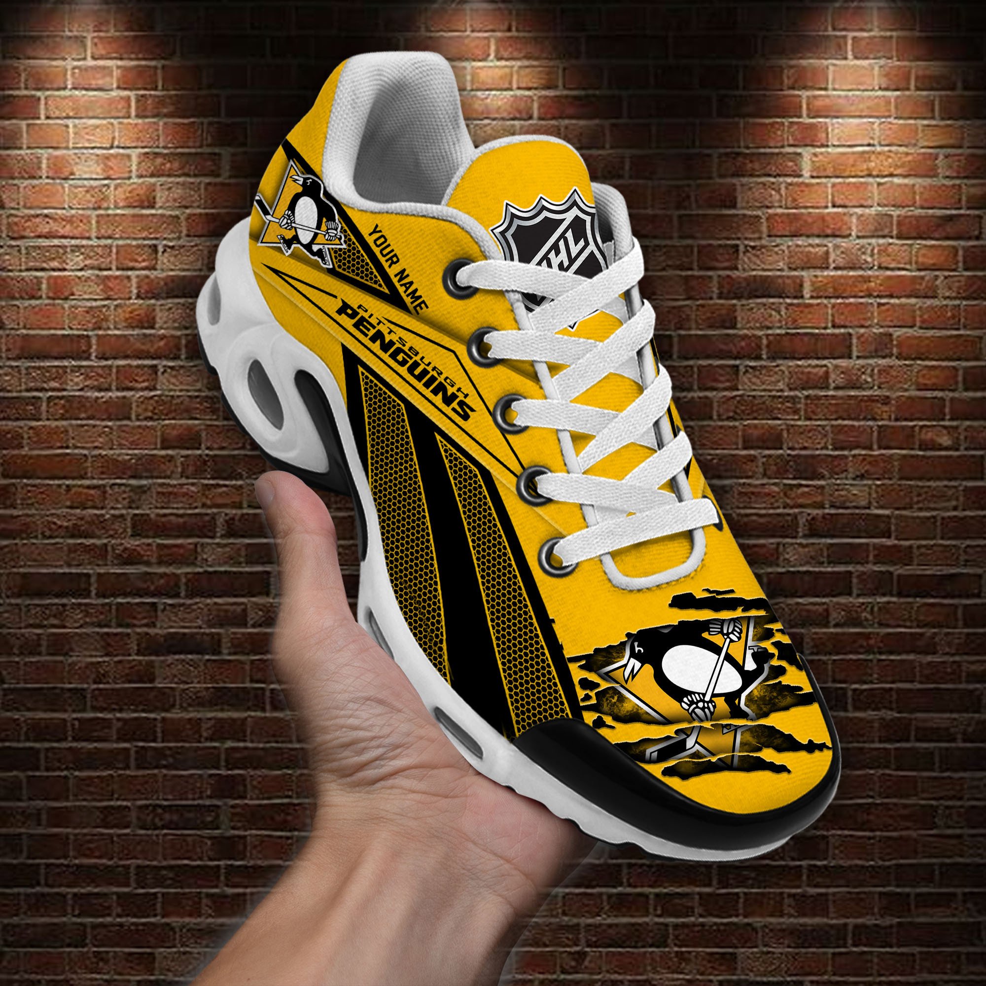 Pittsburgh Penguins Air Max Plus Shoes Sneakers For Men And Women