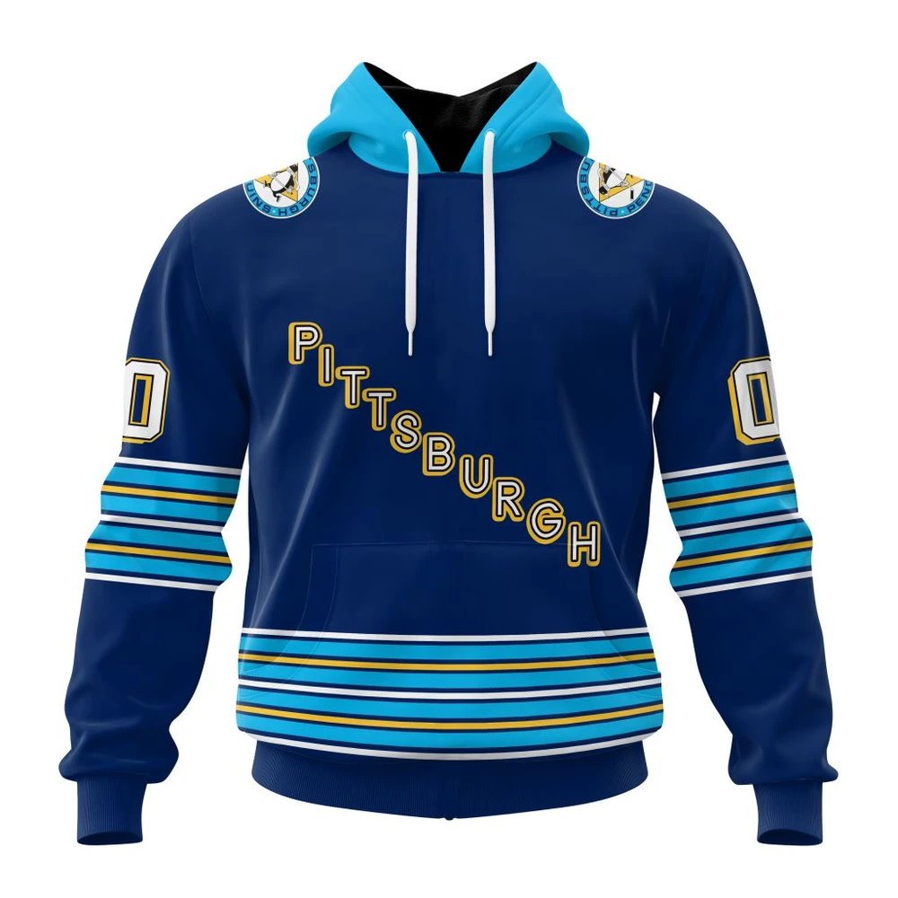 Pittsburgh Penguins Personalized Alternate Concepts Kits All Over Print Hoodie Style 29392