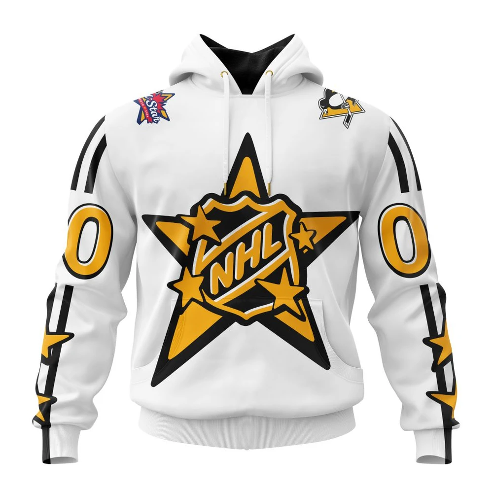 Pittsburgh Penguins Personalized NHL All-Star Game All Over Print Hoodie Style 74646