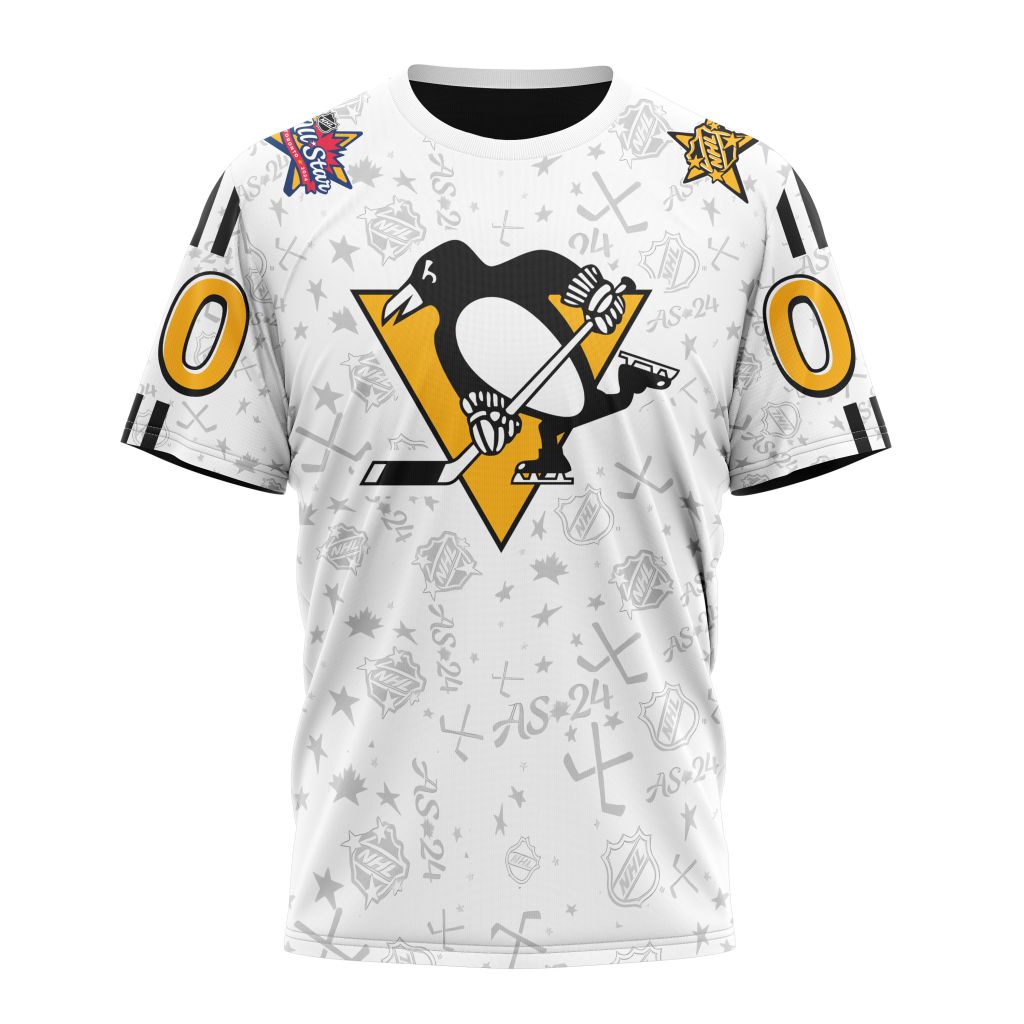 Pittsburgh Penguins Special 2024 All-Star Game Design 01 Personalized Name And Number T-Shirt Oregontrailrvpk Shirt