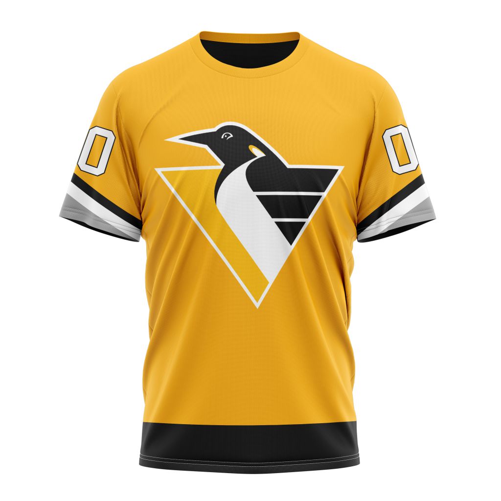 Pittsburgh Penguins Special Bold Design 02 Personalized Name And Number T-Shirt Oregontrailrvpk Shirt