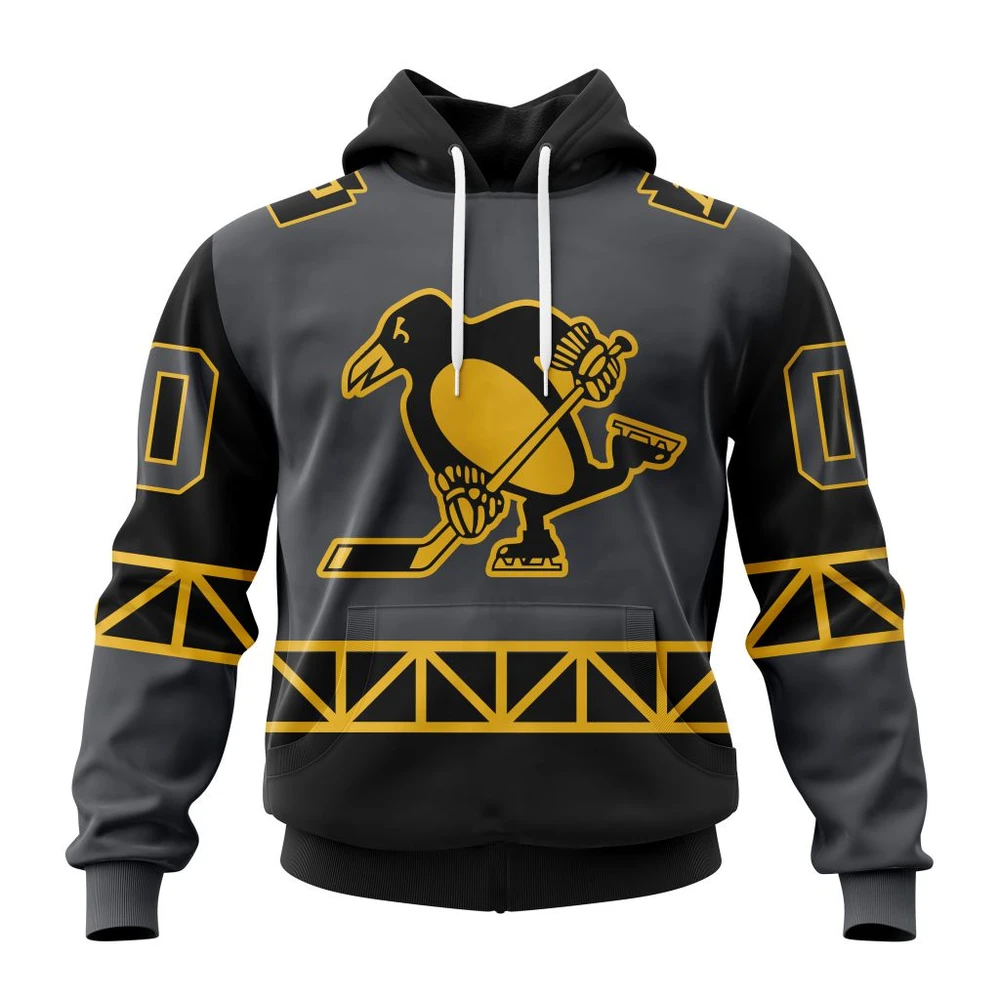 Pittsburgh Penguins Special City Connect Design All Over Print Hoodie Style 36588