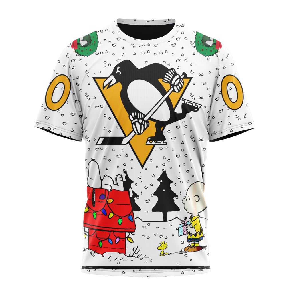 Pittsburgh Penguins Special Peanuts Design Personalized Name And Number T-Shirt Oregontrailrvpk Shirt