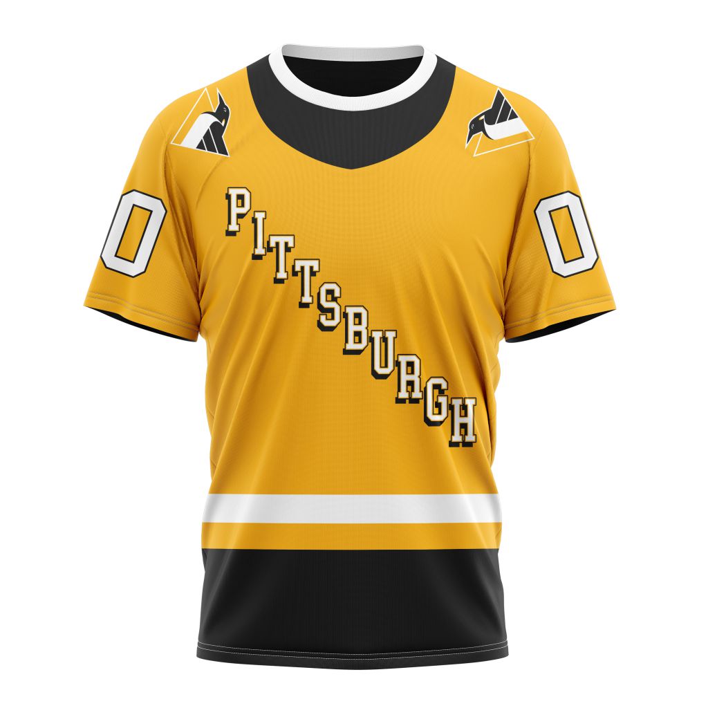 Pittsburgh Penguins Special Reverse Retro Redesign Personalized Name And Number T-Shirt Oregontrailrvpk Shirt