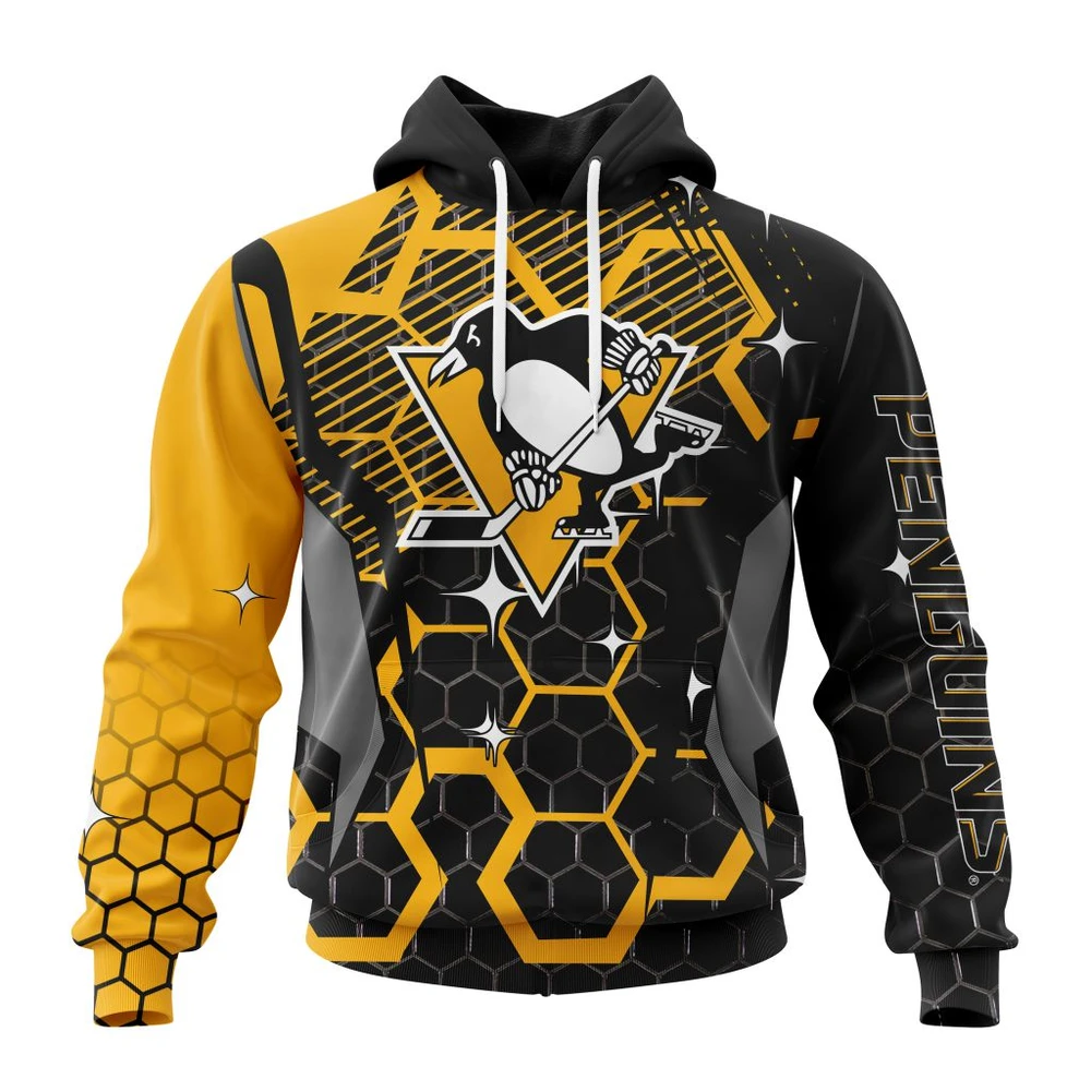 Pittsburgh Penguins Specialized Design With Motocross All Over Print Hoodie Style 51926