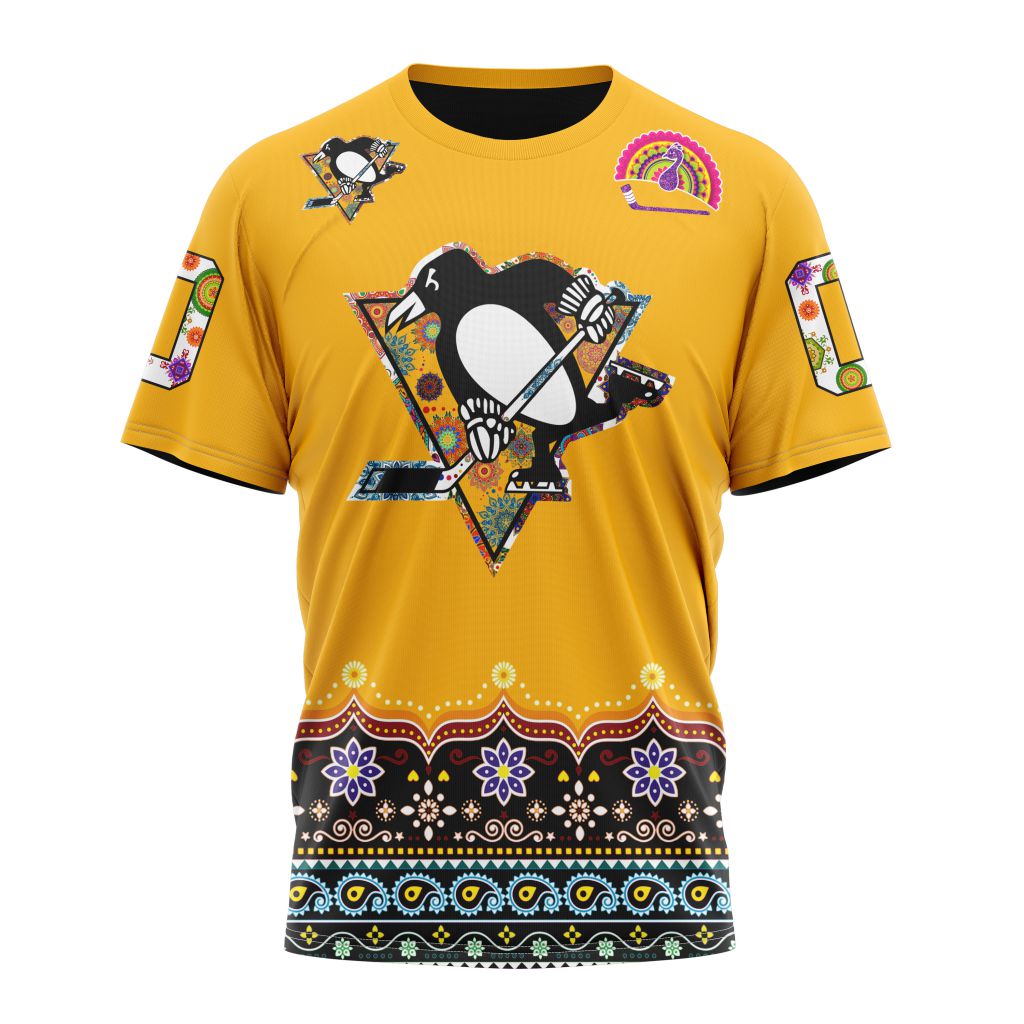 Pittsburgh Penguins Specialized Jersey Hockey For All Diwali Festival Personalized Name And Number T-Shirt Oregontrailrvpk Shirt