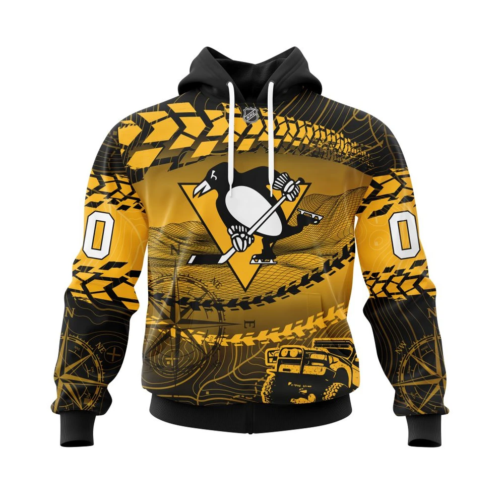 Pittsburgh Penguins Specialized Off Road All Over Print Hoodie Style 88200