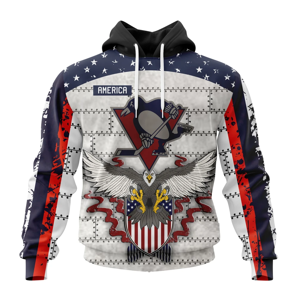 Pittsburgh Penguins Specialized Unisex In Us Concepts All Over Print Hoodie Style 62801