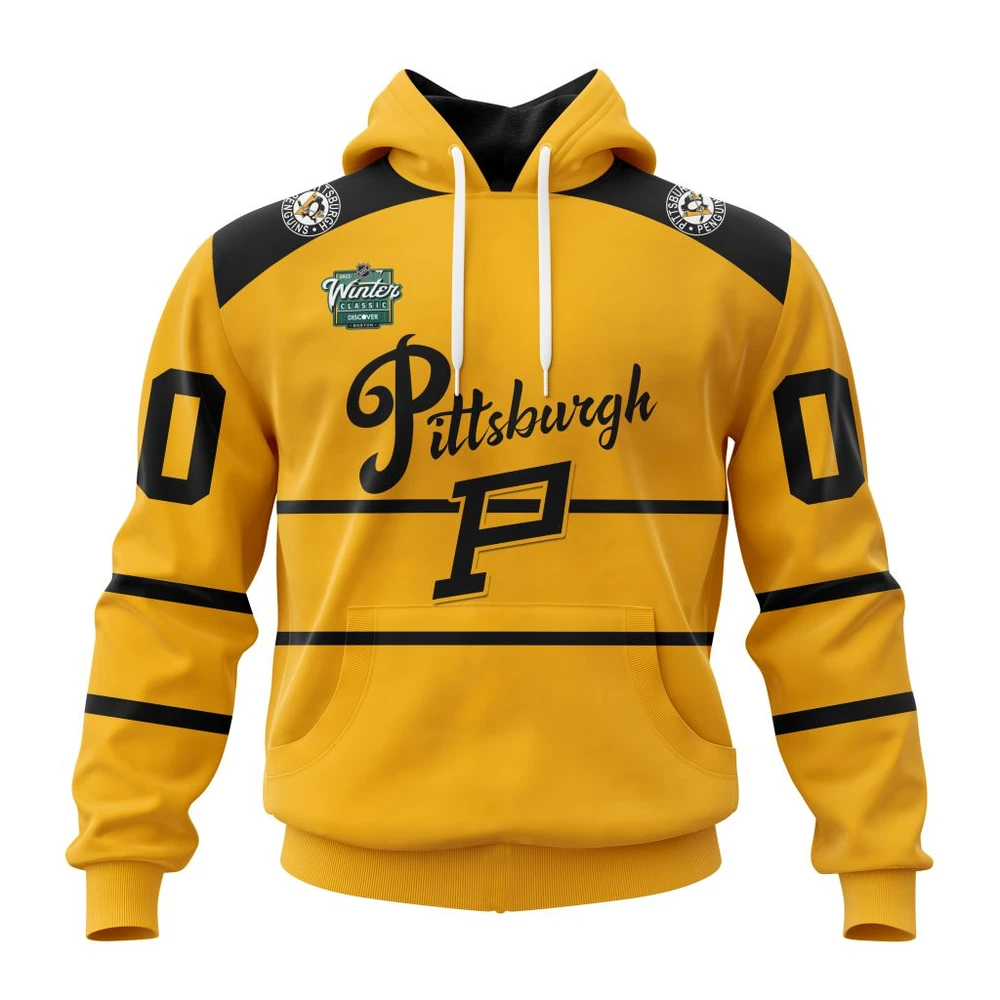 Pittsburgh Penguins Winter Classic Concept All Over Print Hoodie Style 86085
