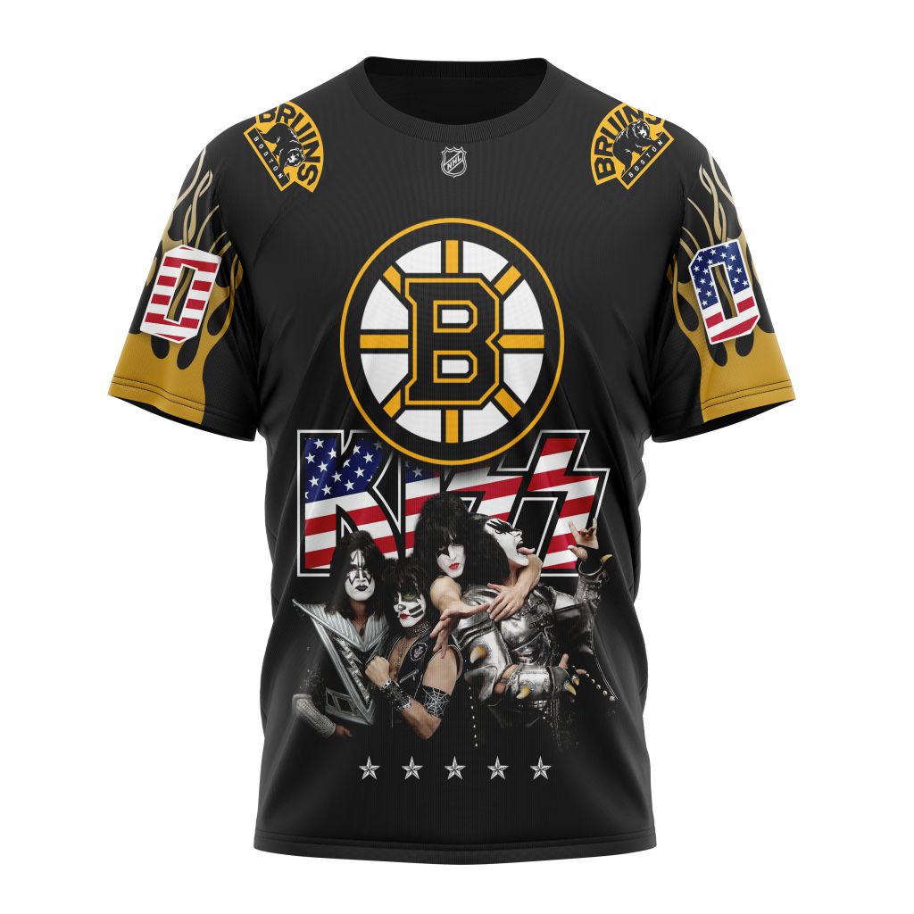 Pittsburgh Penguins X Kiss Specialized Design Personalized Name And Number T-Shirt Oregontrailrvpk Shirt