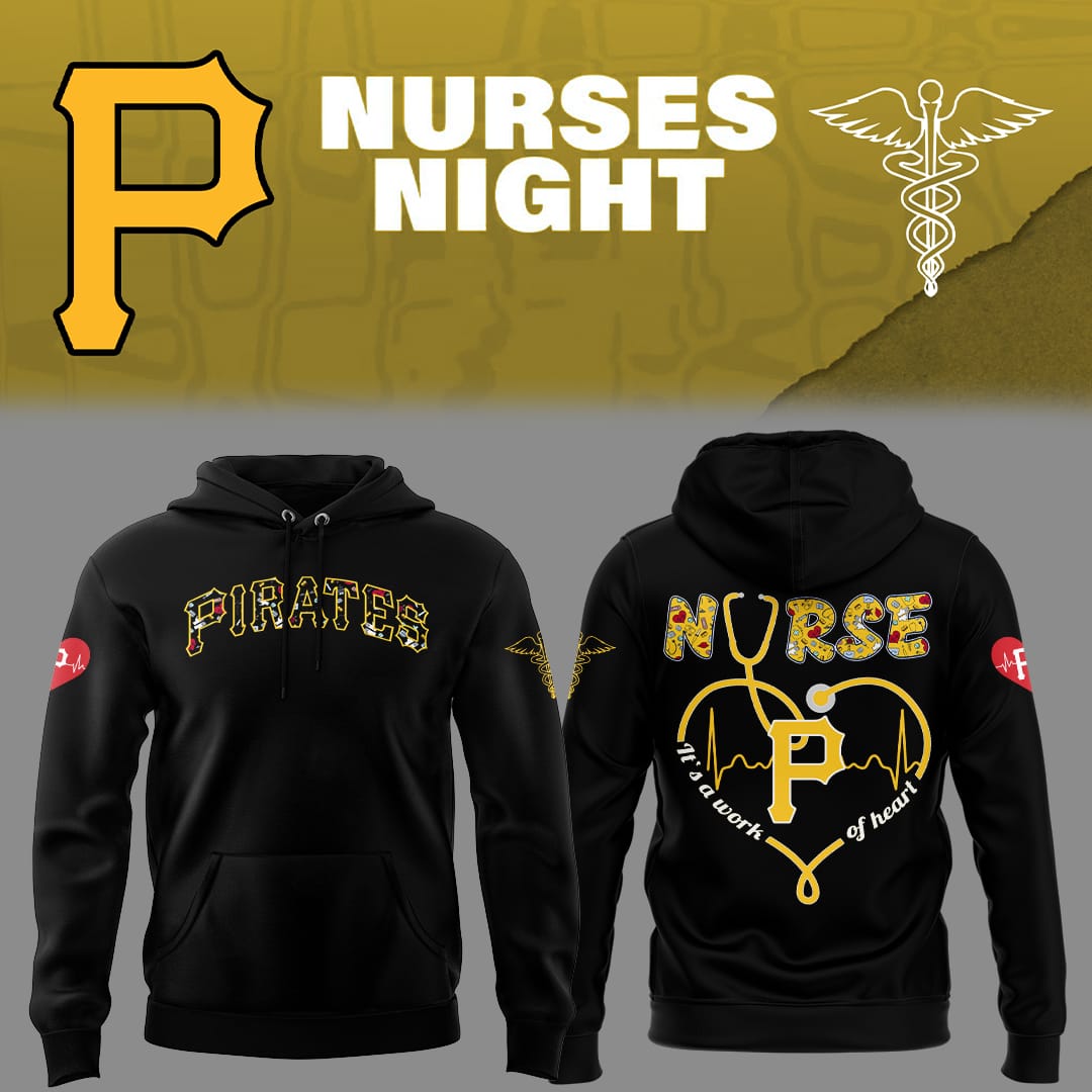 Pittsburgh Pirates Baseball Nurses Night Hoodie Baseball