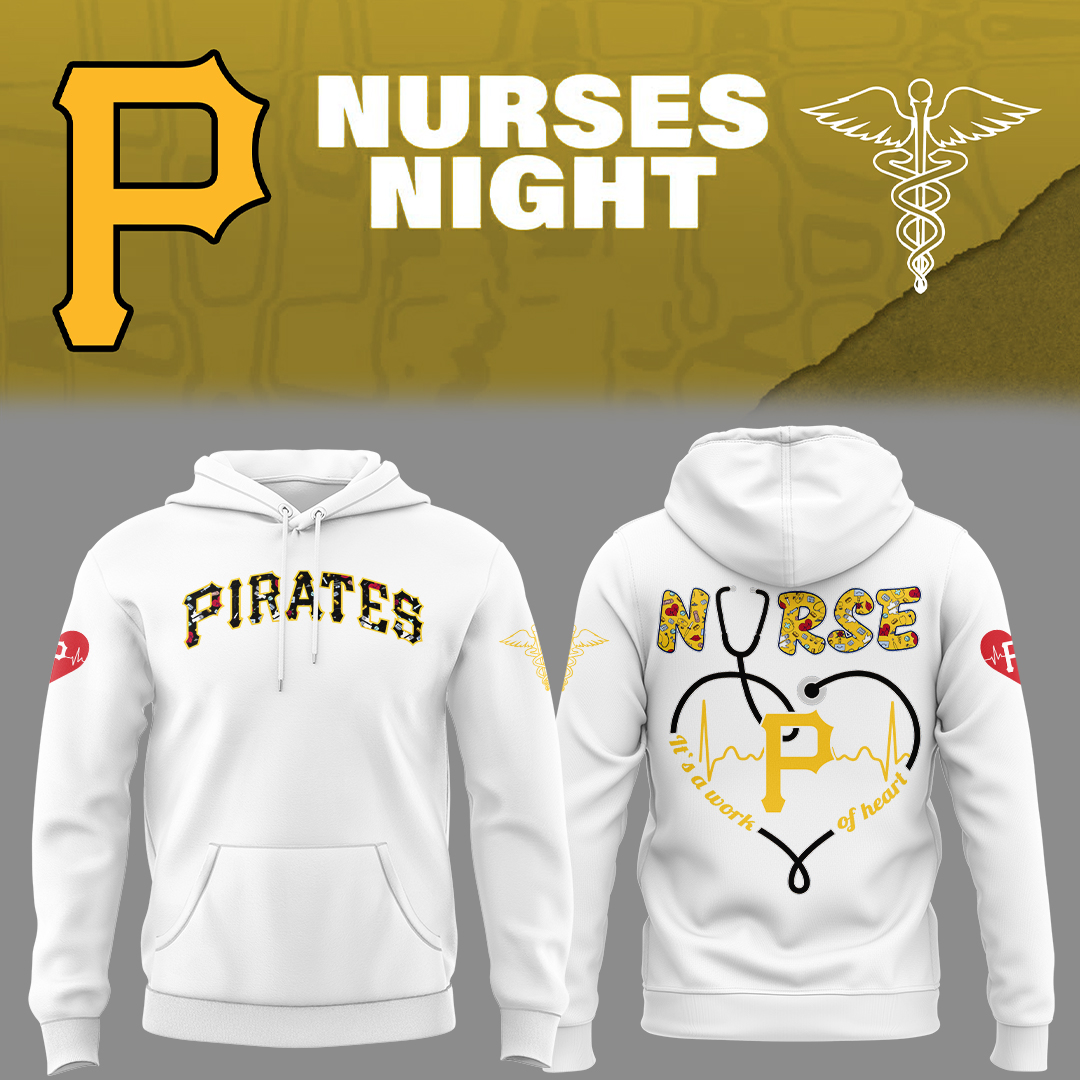 Pittsburgh Pirates Baseball Nurses Night Hoodie Baseball Gifts Ideas