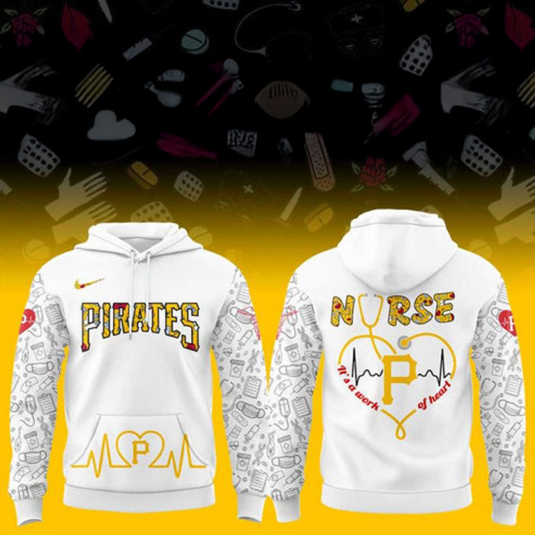 Pittsburgh Pirates Nurses Appreciation Night Hoodie Baseball Lover Gift Ideas