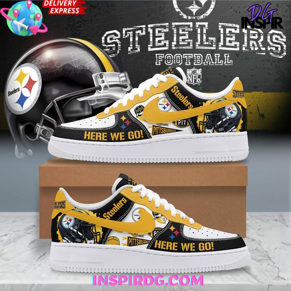 Pittsburgh Steelers Here We Go Special Air Force 1