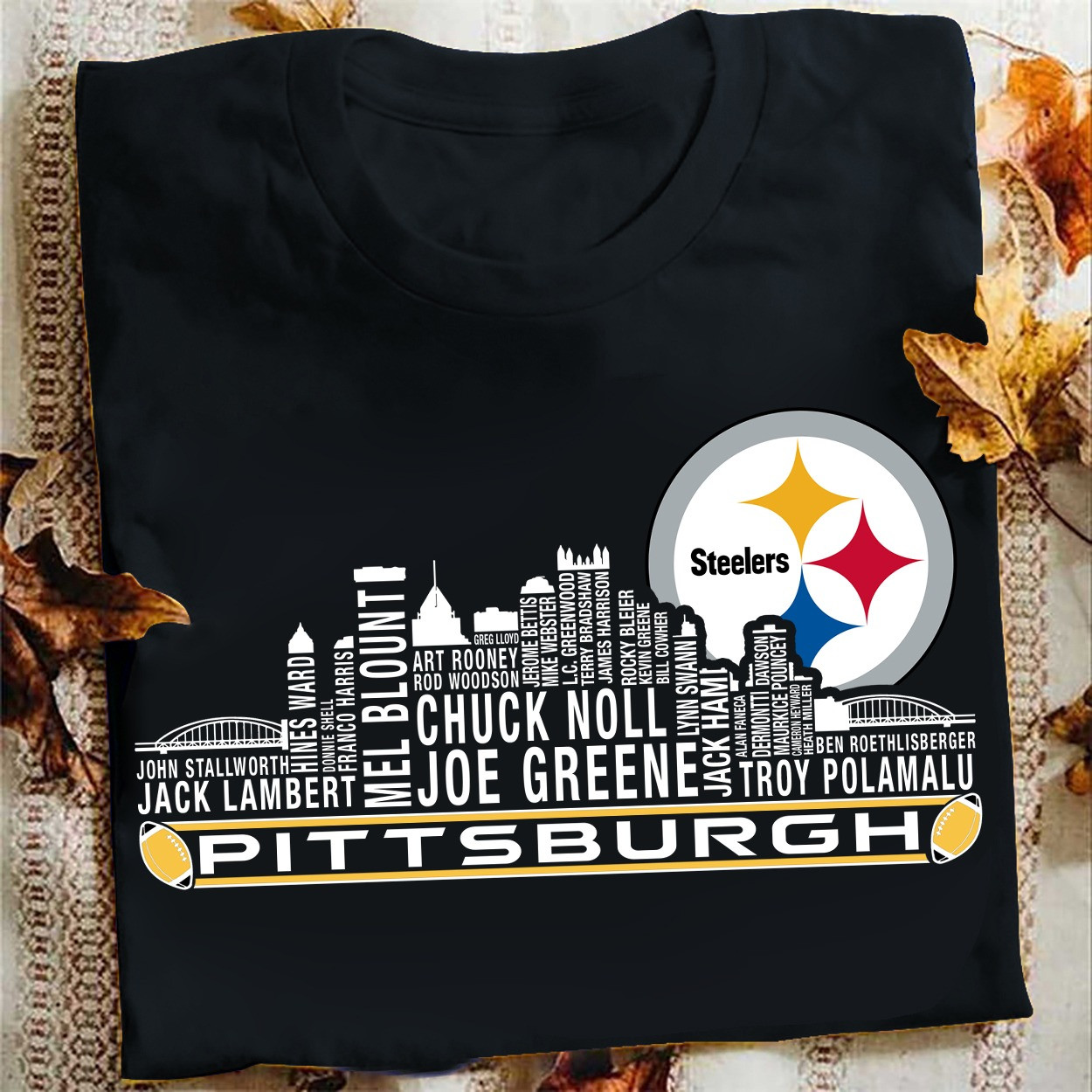 Pittsburgh Steelers T-Shirt Legends Pittsburgh Steelers For Him Her Oregontrailrvpk Shirt