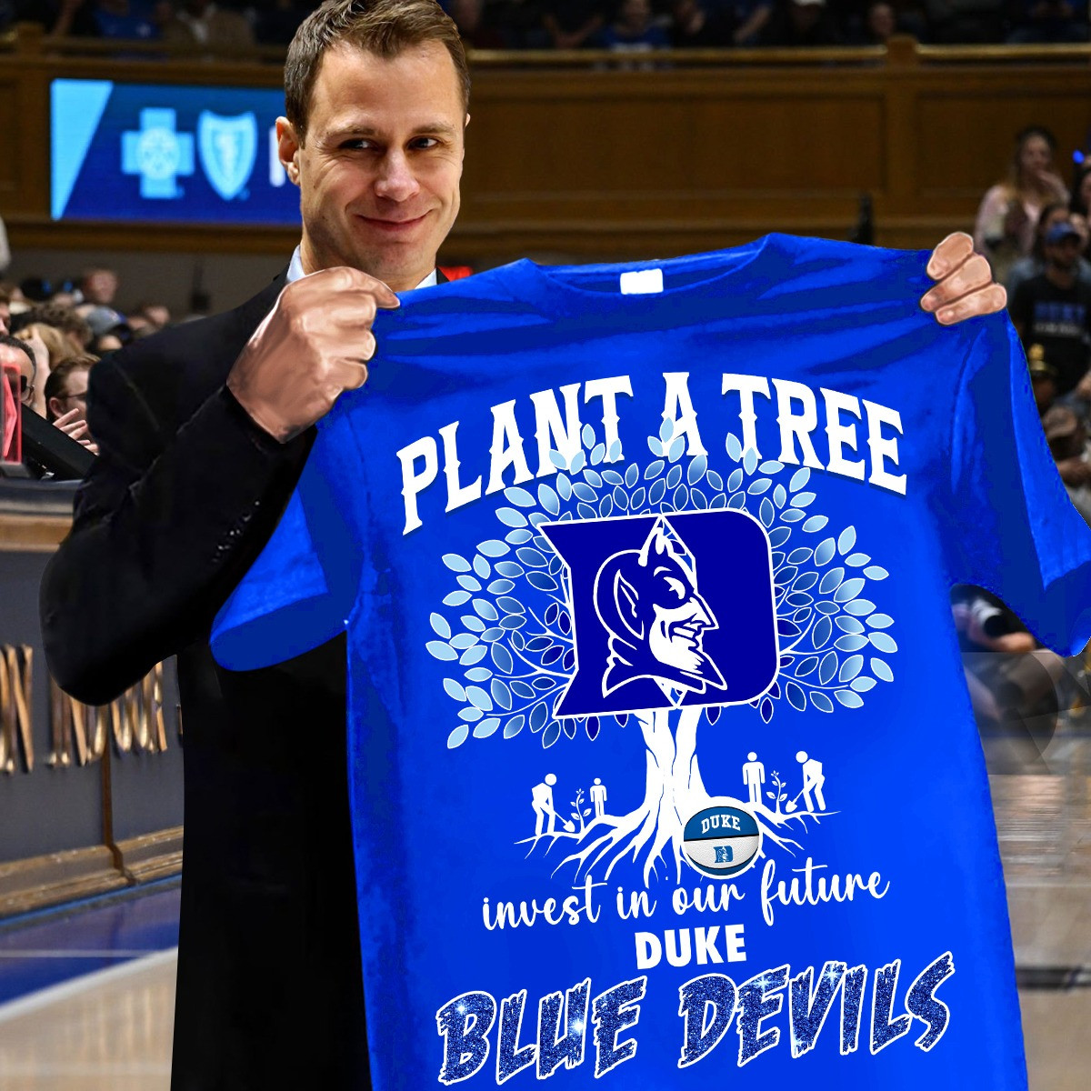 Plant A Tree Invest In Our Future Shirt Men's Basketball Team Duke Blue Devils Fans Merch Oregontrailrvpk Shirt
