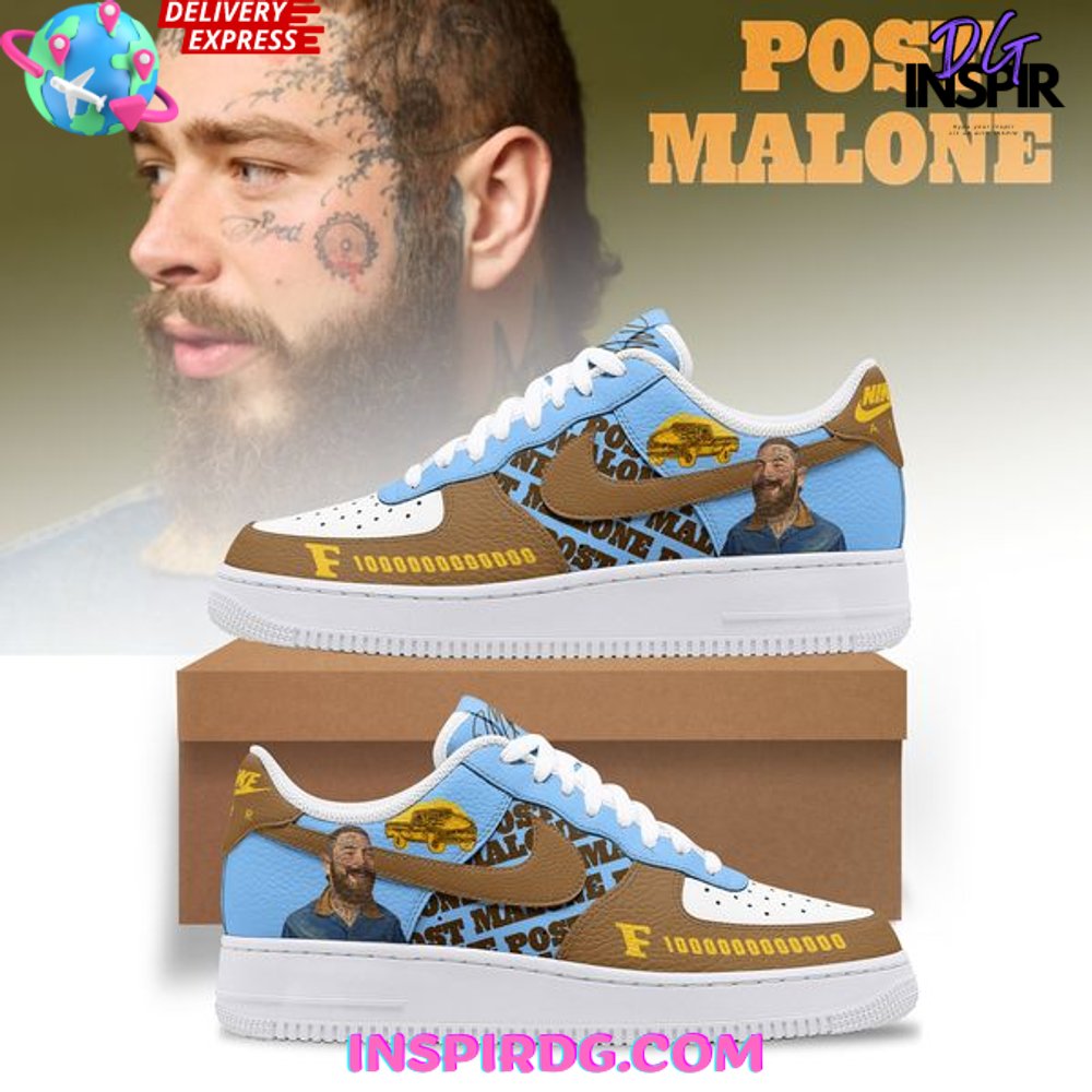 Post Malone F1 Trillion Limited Edition Air Force 1