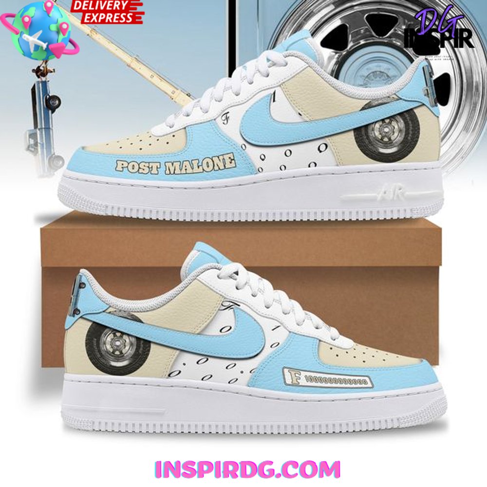 Post Malone Style Limited Edition Air Force 1