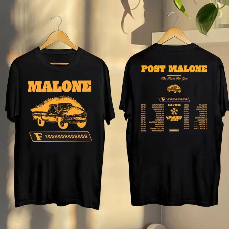 Post Malone The F-1 Trillion Tour Merch T-Shirt Best Gifts For Post Malone Fans Oregontrailrvpk Shirt