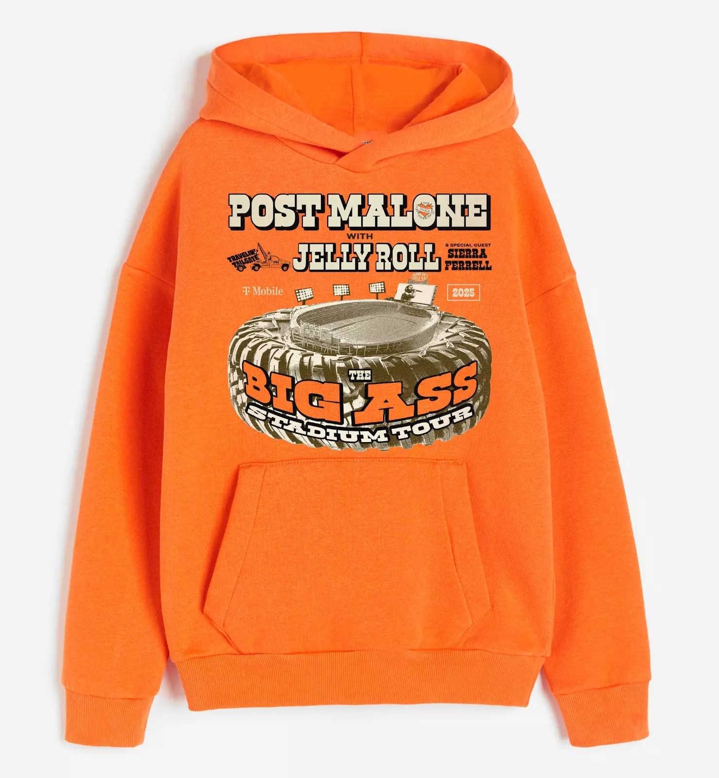 Post Malone Tour 2025 Hoodie Unique