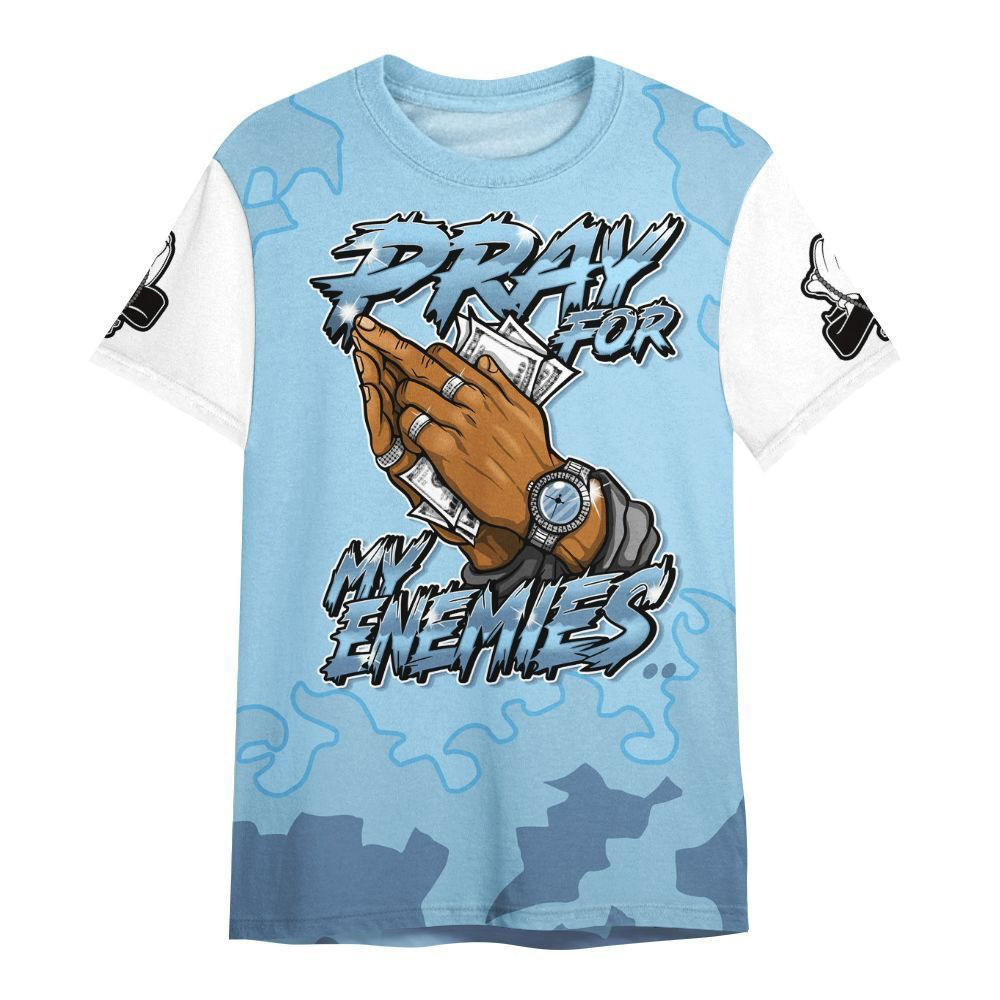 Prayed For Enemies Graphic Blessing T-Shirt Unique Father's Day Gifts Oregontrailrvpk Shirt