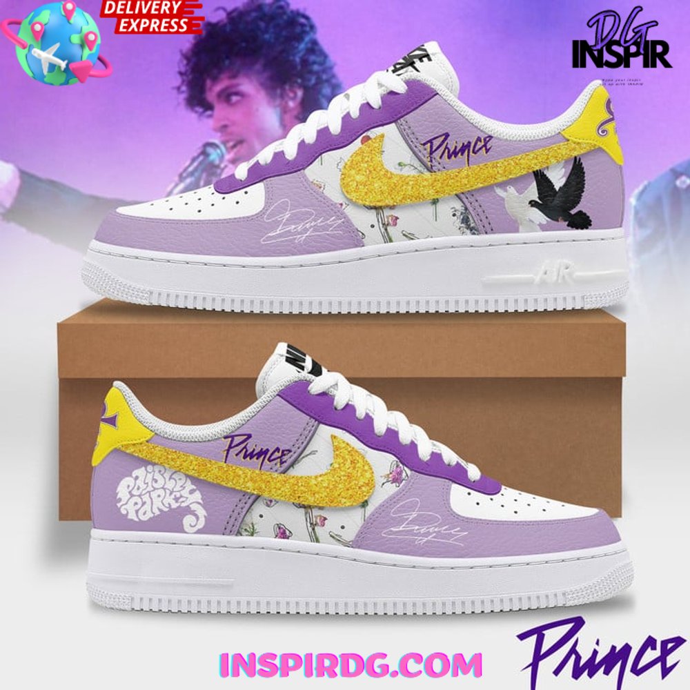 Prince Paisley Park Air Force 1 Sneaker